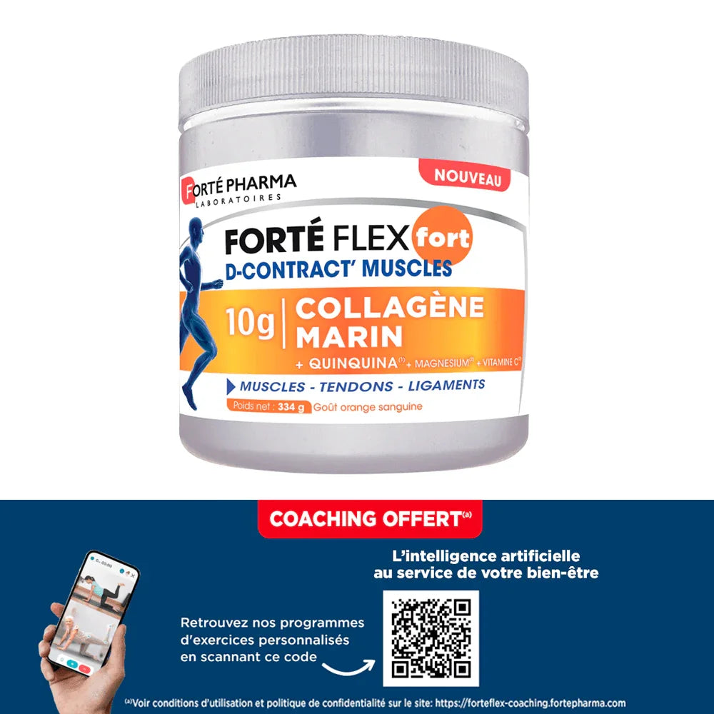 Forté Flex Fort D-Contract Muscles Collagène