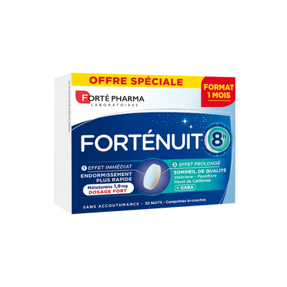 FortéNuit 8h - Forté Pharma - FortéNuit 8h - 30 comprimés