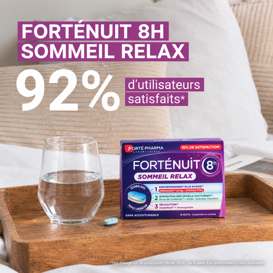 Satisfaction FortéNuit 8h Sommeil Relax Forté Pharma