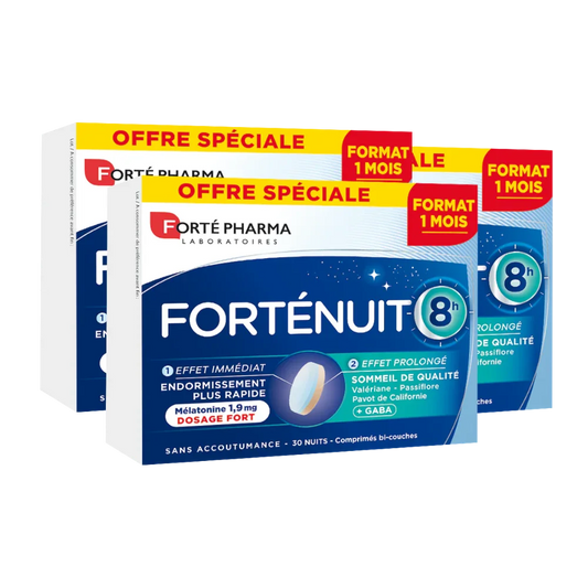 Lot de 3 FortéNuit 8h GM Forté Pharma