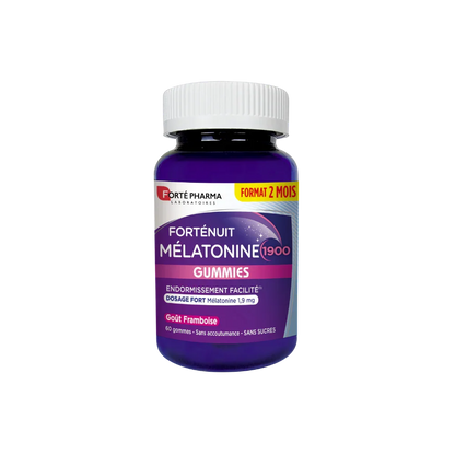 FortéNuit Mélatonine 1900 Gummies
