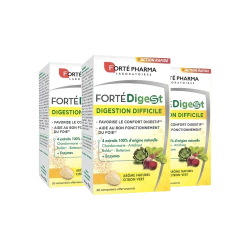 Lot de 3 FortéDigest Digestion Difficile - Forté Pharma - Lot de 3 FortéDigest Digestion Difficile - Default Title