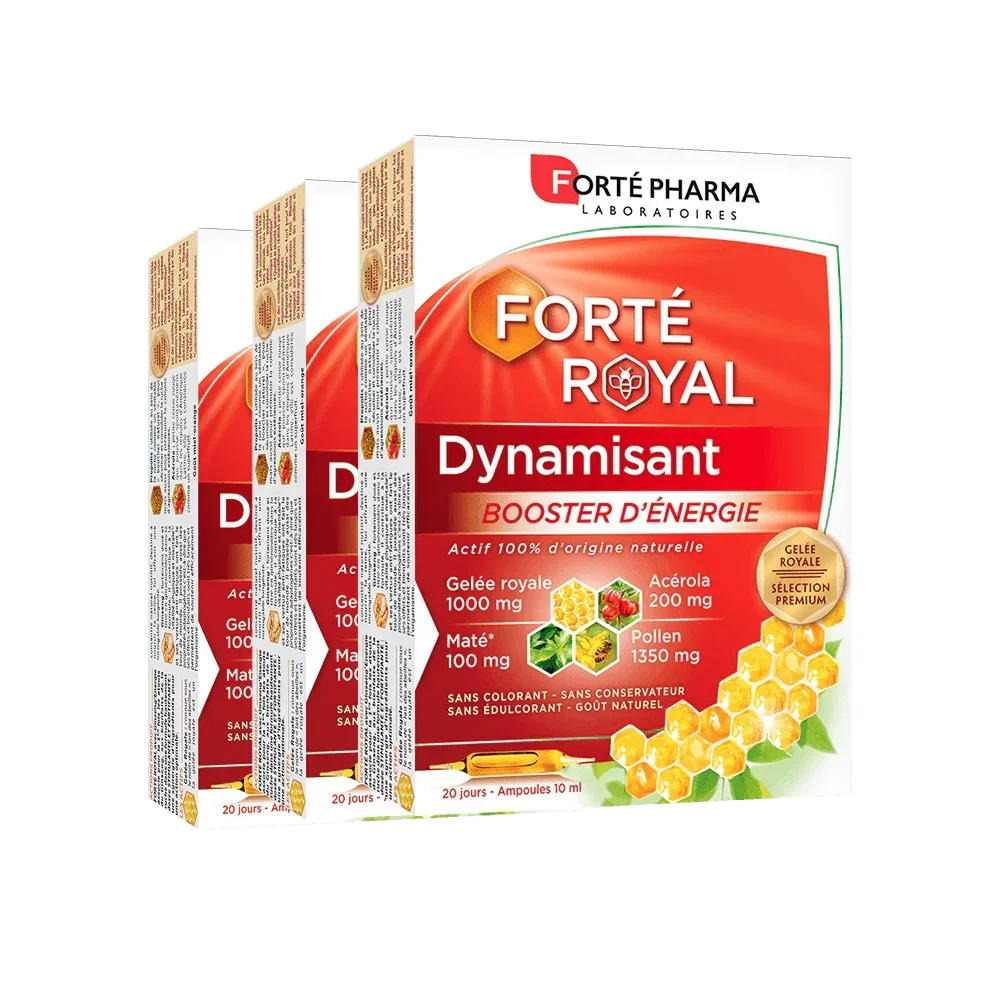 Lot de 3 Forté Royal Dynamisant - Forté Pharma - Lot de 3 Forté Royal Dynamisant - Default Title