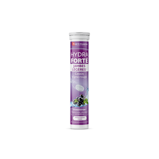 Achetez notre Hydra Forté enrichi jambes légères cassis et vigne rouge