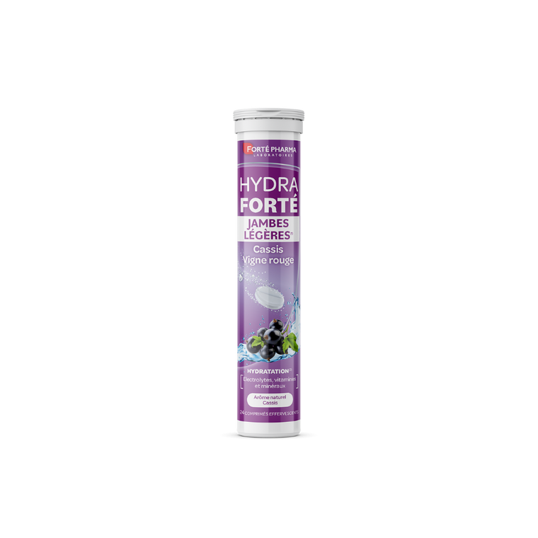 Achetez notre Hydra Forté enrichi jambes légères cassis et vigne rouge