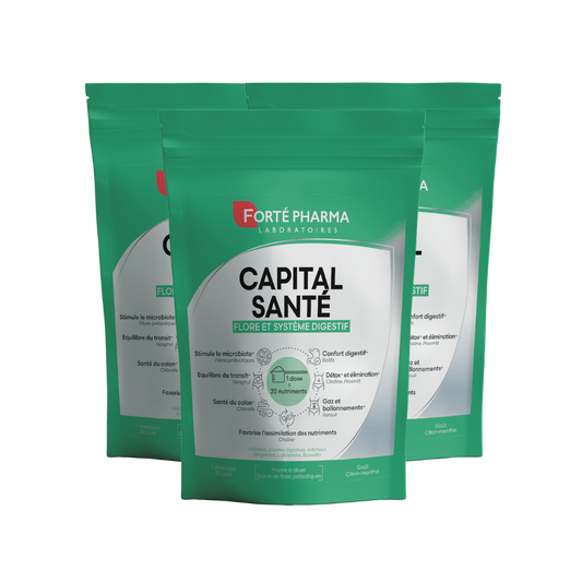 Lot de 3 Capital Santé Flore et Système Digestif