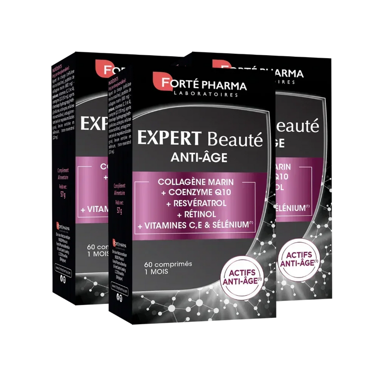 Lot de 3 Expert Beauté Anti-Âge
