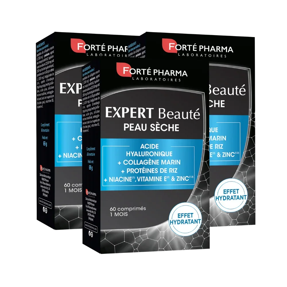 Lot de 3 Expert Beauté Peau Sèche