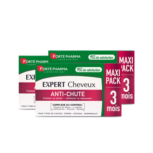 Lot de 3 Expert Anti-Chute 3 mois Forté Pharma