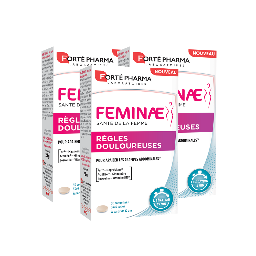 Lot de 3 FEMINÆ Règles Douloureuses