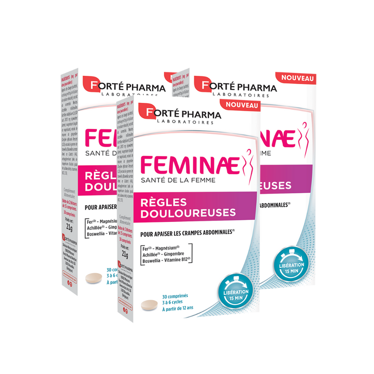 Lot de 3 FEMINÆ Règles Douloureuses