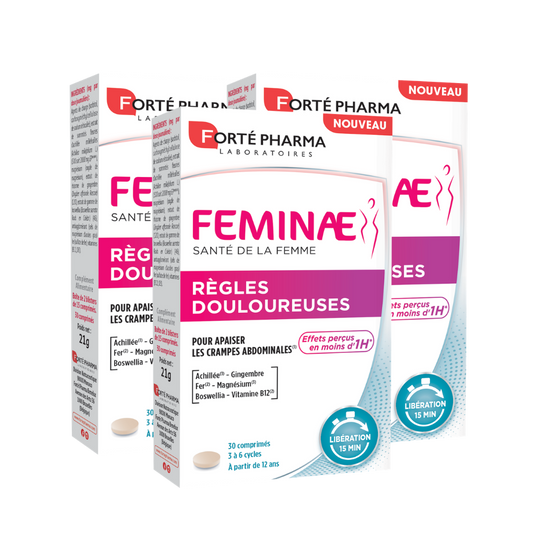 Lot de 3 FEMINÆ Règles Douloureuses