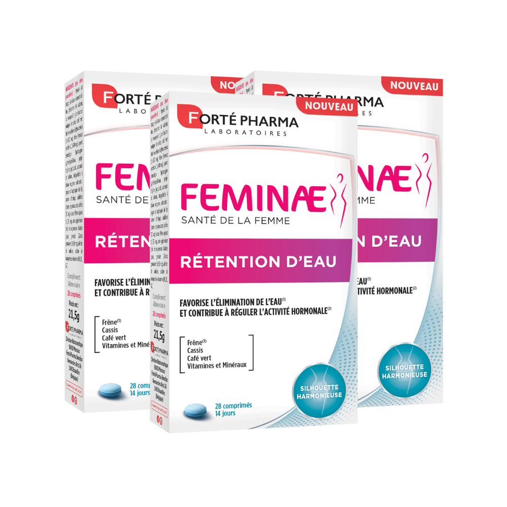 Lot de 3 FEMINÆ Rétention d'eau