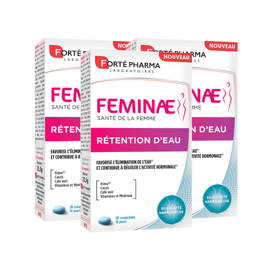 Lot de 3 FEMINÆ Rétention d'eau