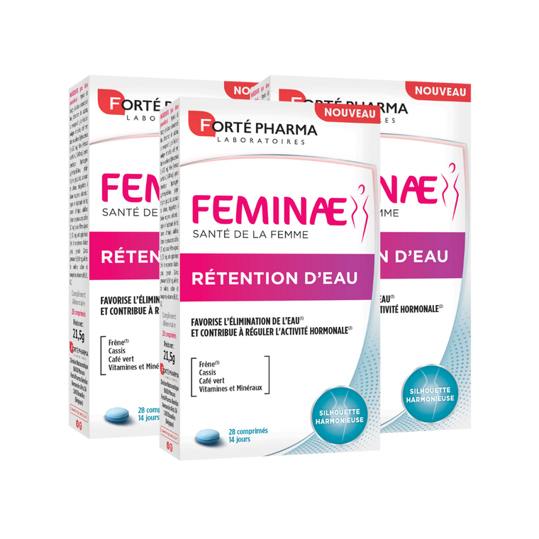 Lot de 3 FEMINÆ Rétention d'eau