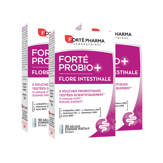 Lot de 3 FORTÉPROBIO+ Flore Intestinale
