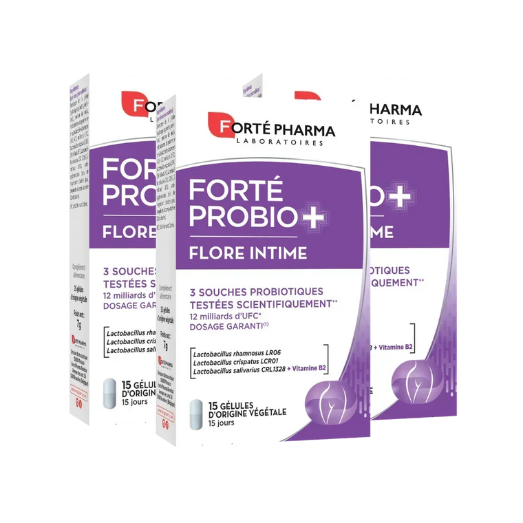 Lot de 3 FORTÉPROBIO+ Flore Intime