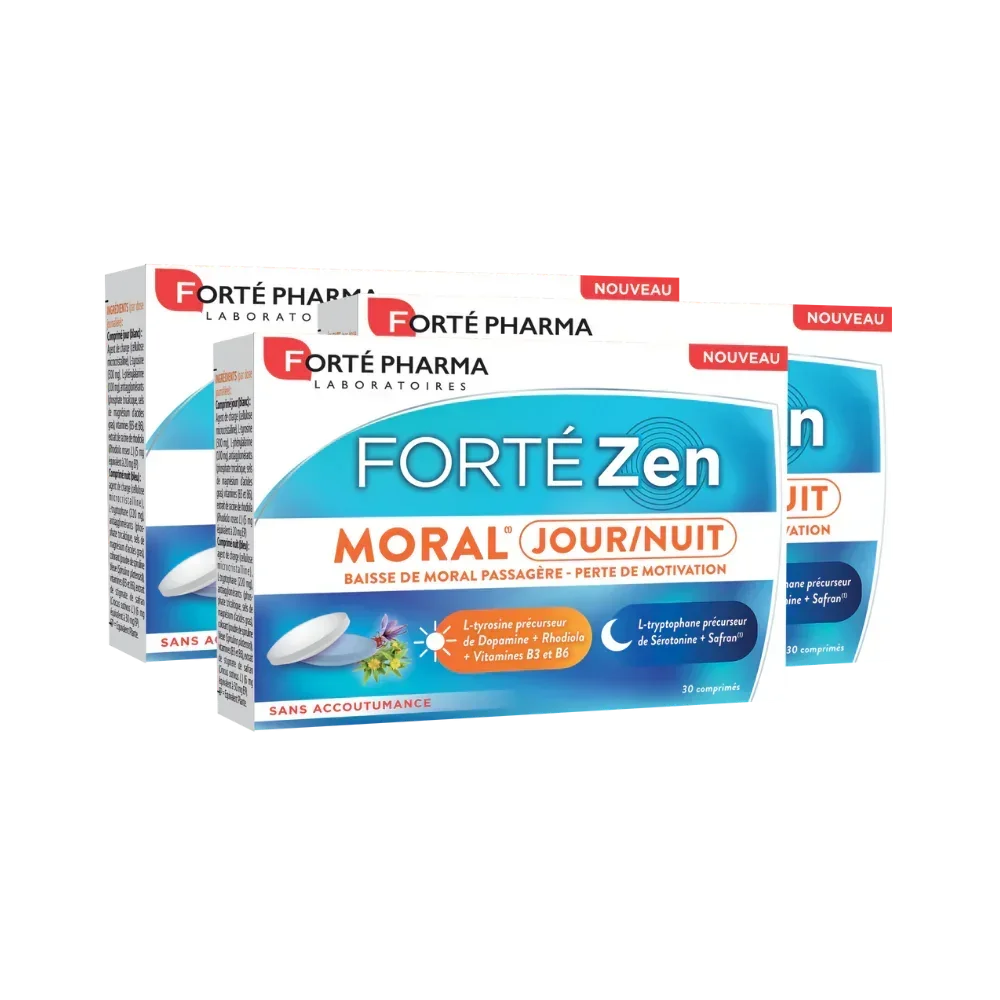 Lot de 3 FortéZen Moral Jour/Nuit