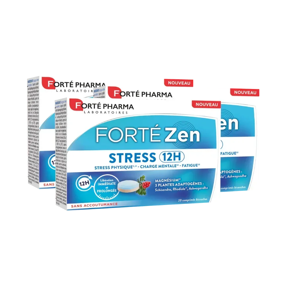 Lot de 3 FortéZen Stress 12h