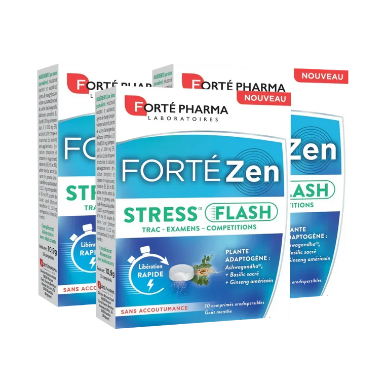 Lot de 3 FortéZen Stress Flash