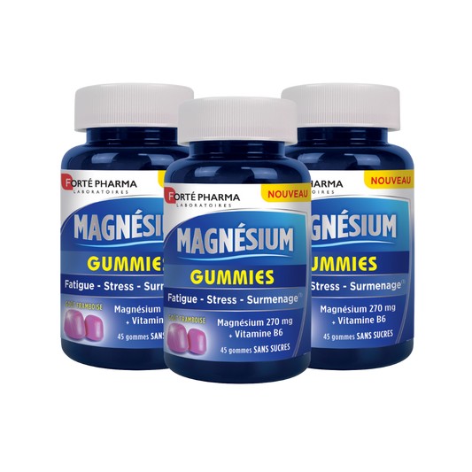 Lot de 3 Magnésium Gummies