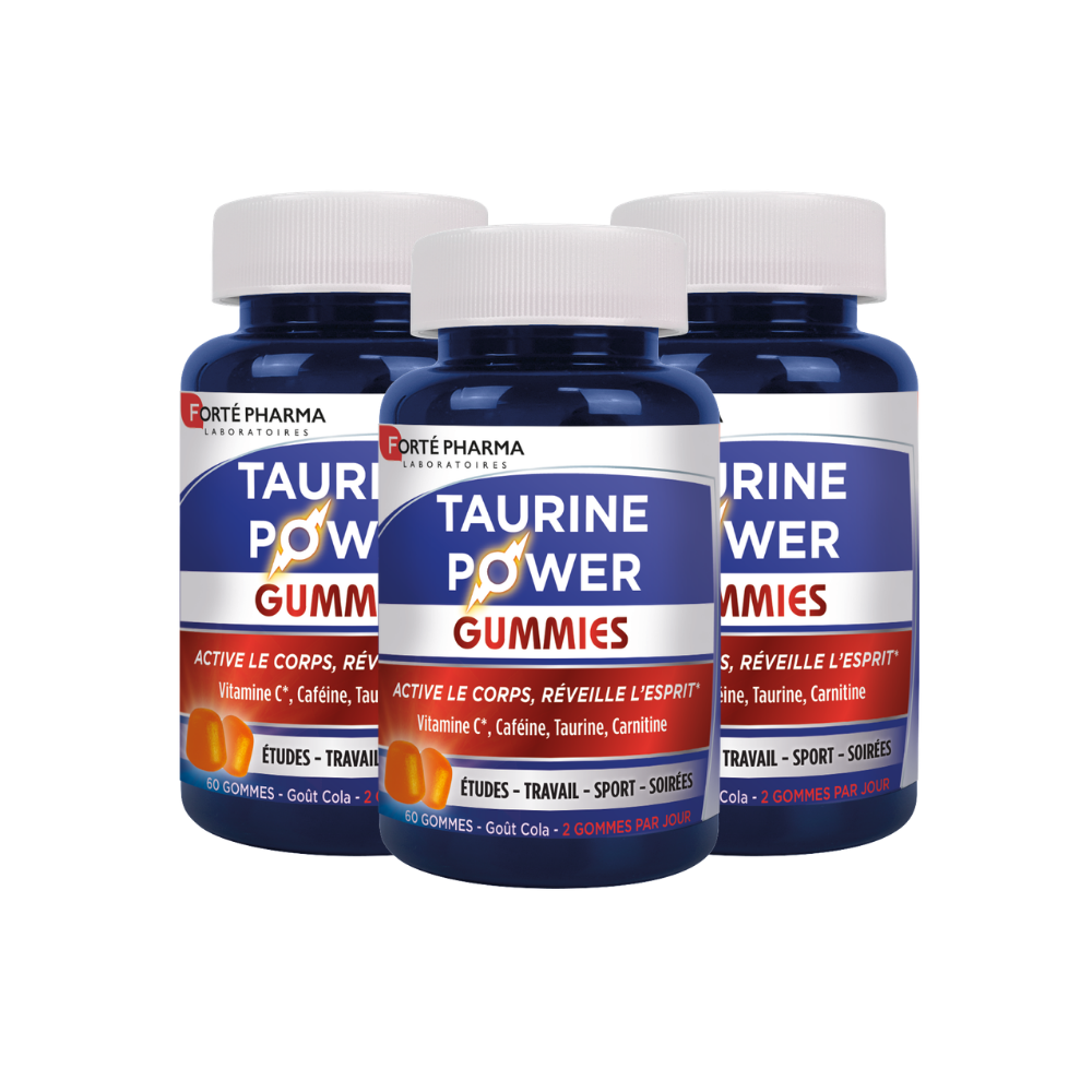 Lot de 3 Taurine Power Gummies