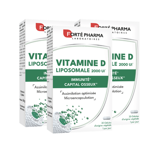 Lot de 3 Vitamine D Liposomale