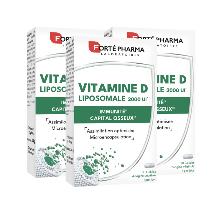 Lot de 3 Vitamine D Liposomale