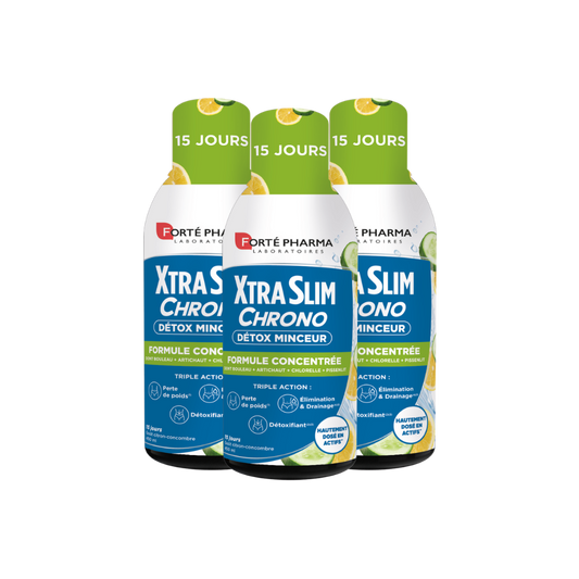 XtraSlim Chrono détox minceur lot de 3 Forté Pharma