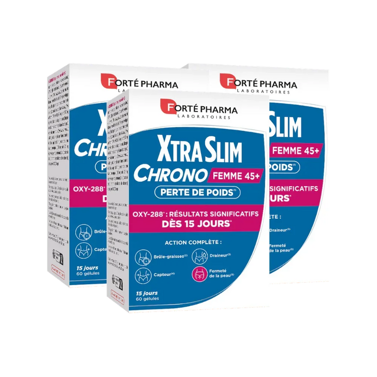 Lot de 3 XtraSlim Chrono Femme 45+ Forté Pharma