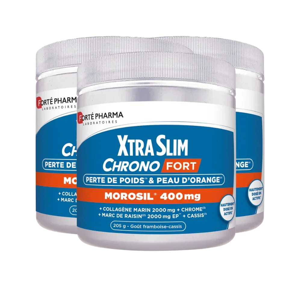 Lot de 3 XtraSlim Chrono Fort Morosil Forté Pharma