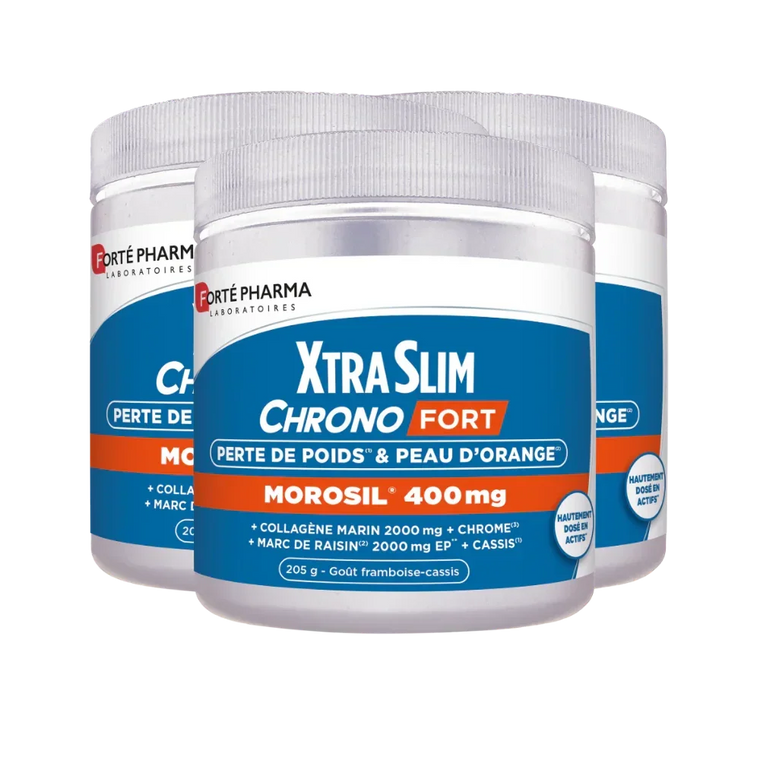 Lot de 3 XtraSlim Chrono Fort Morosil Forté Pharma