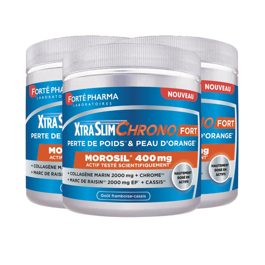 Lot de 3 XtraSlim Chrono Fort