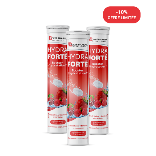 Lot de 3 Hydra Forté fruits rouges