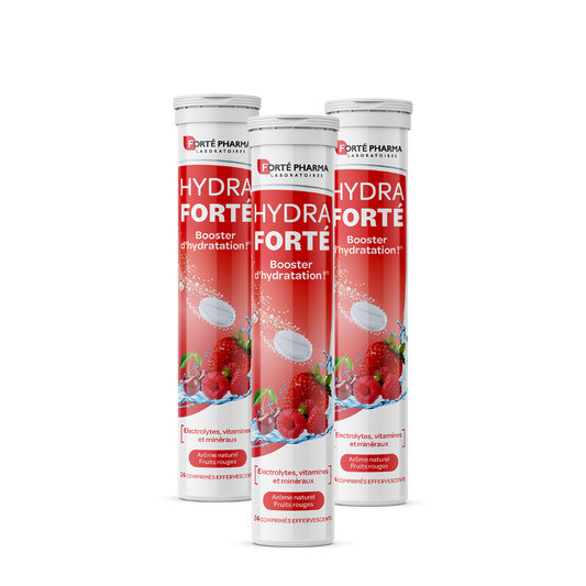 Lot de 3 Hydra Forté fruits rouges