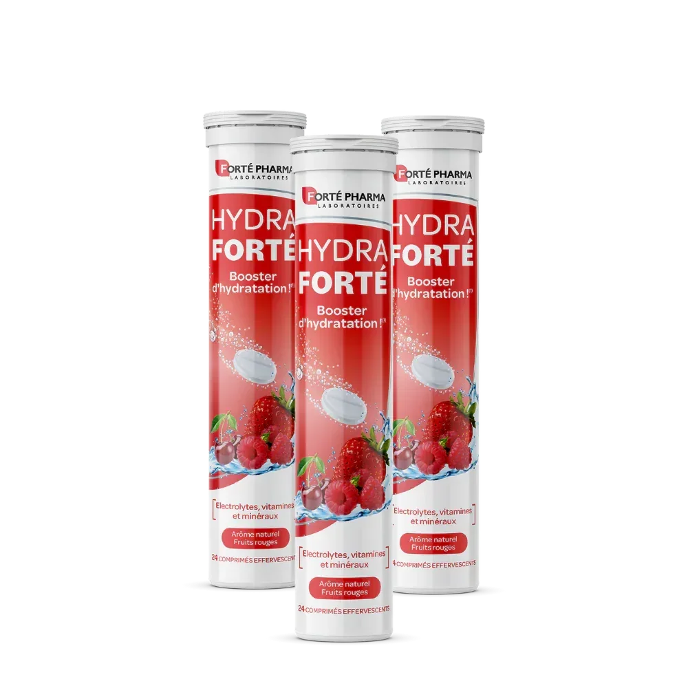 Lot de 3 Hydra Forté Fruits Rouges - Forté Pharma - Lot de 3 Hydra Forté Fruits Rouges - Default Title