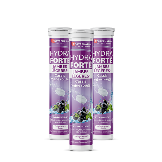 Lot de 3 Hydra Forté jambes légères