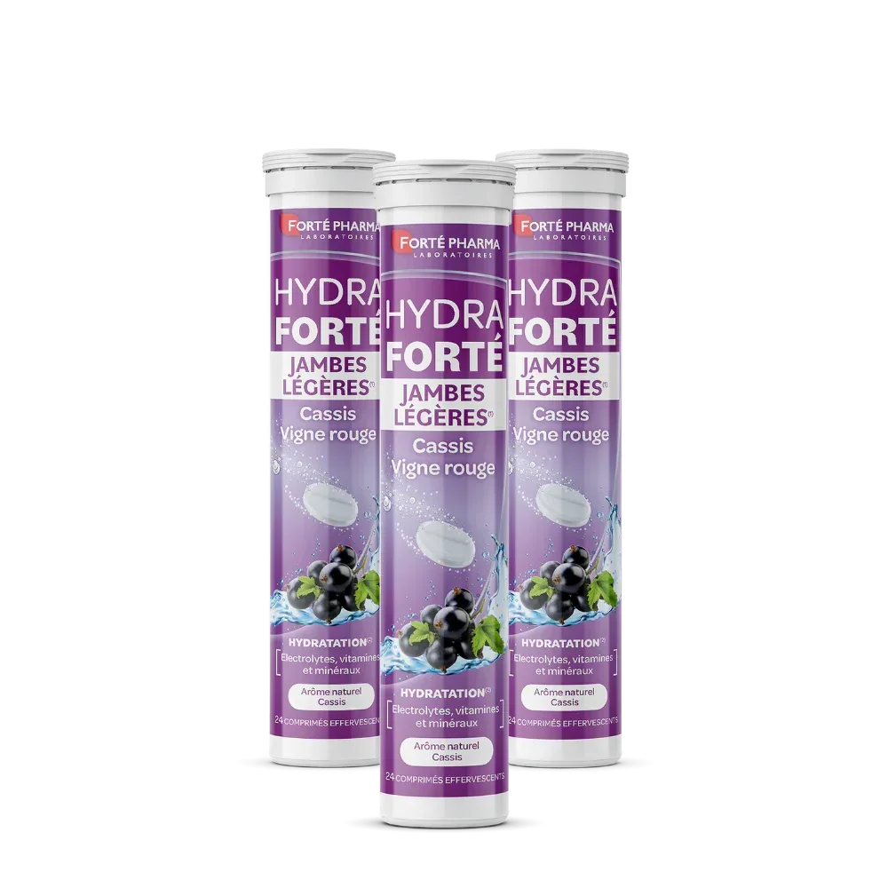Lot de 3 Hydra Forté Jambes Légères - Forté Pharma - Lot de 3 Hydra Forté Jambes Légères - Default Title