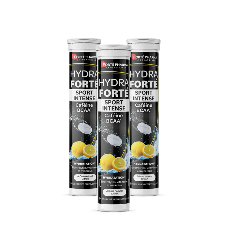 Lot de 3 Hydra Forté Sport Intense caféine BCAA