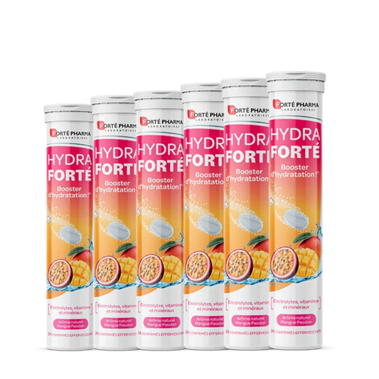 Lot de 6 Hydra Forté Mangue Passion - Forté Pharma - Lot de 6 Hydra Forté Mangue Passion - Default Title