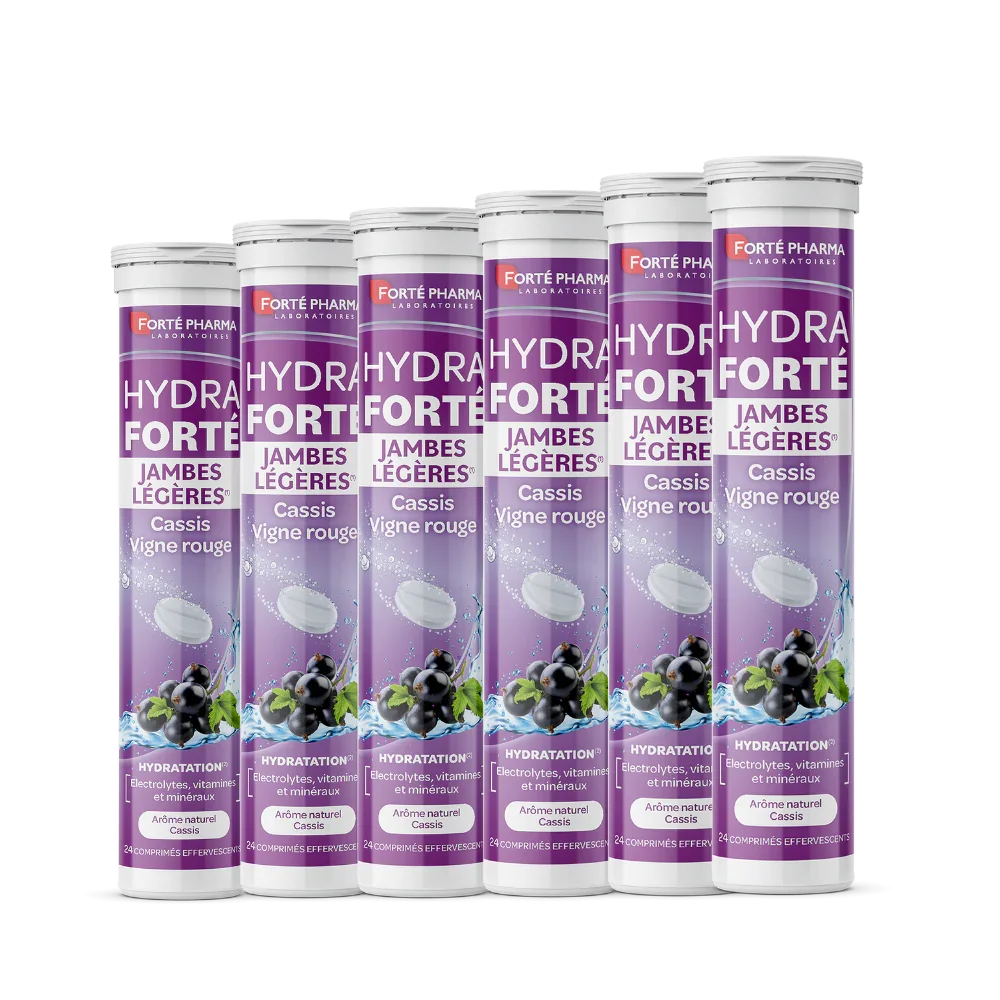 Lot de 6 hydra forté jambes légères
