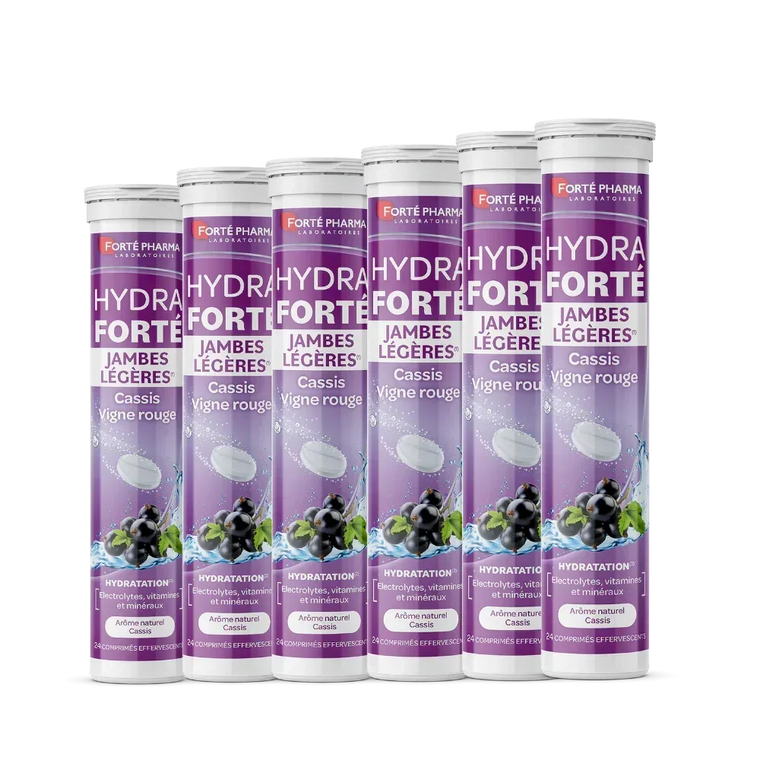 Lot de 6 Hydra Forté Jambes Légères - Forté Pharma - Lot de 6 Hydra Forté Jambes Légères - Default Title