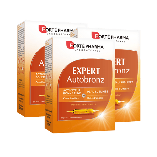 Lot de 3 Expert AutoBronz - Forté Pharma