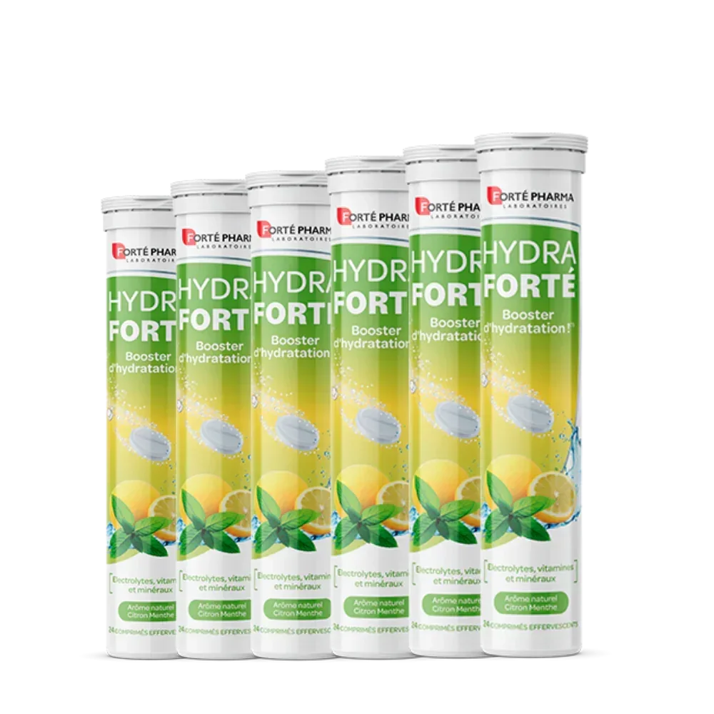 Lot de 6 Hydra Forté Citron Menthe - Forté Pharma - Lot de 6 Hydra Forté Citron Menthe - Default Title