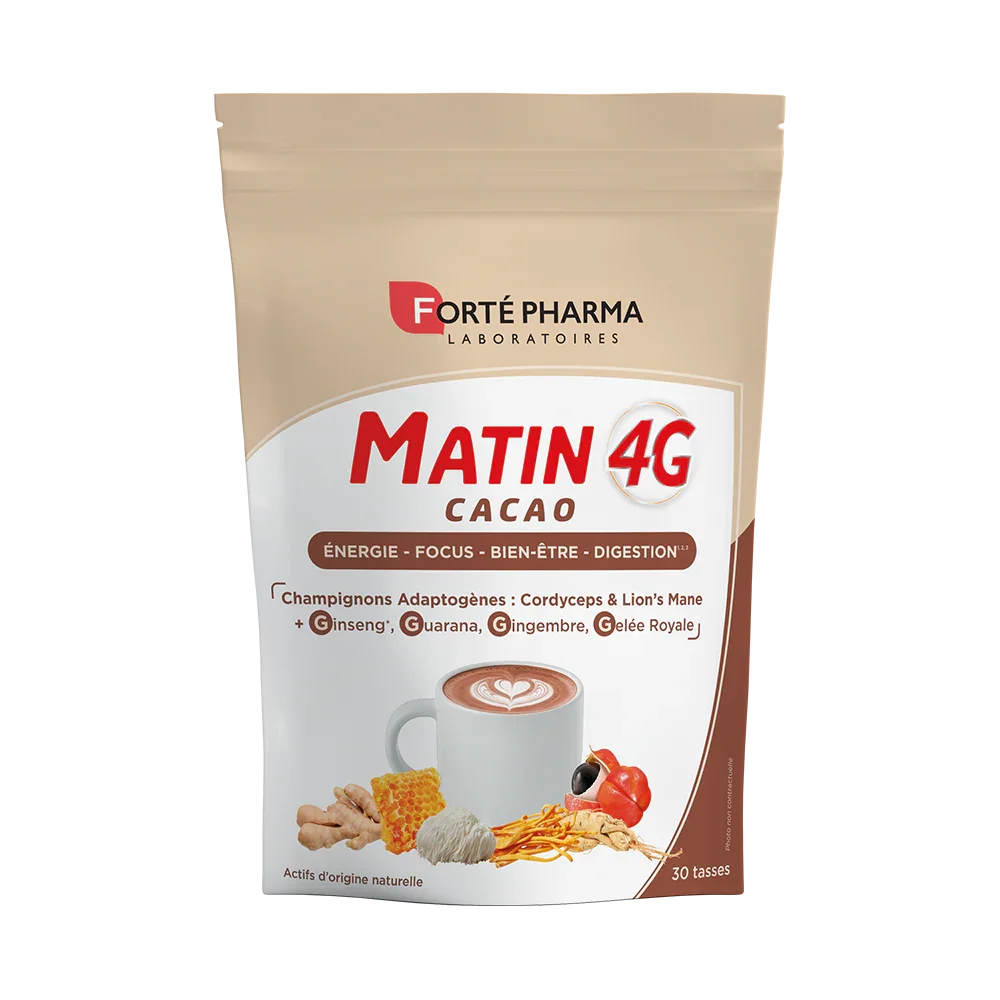 Matin 4G Cacao Energie Focus Bien-être Digestion