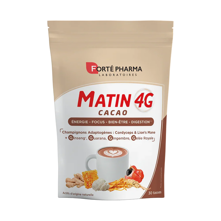 Matin 4G Cacao Energie Focus Bien-être Digestion