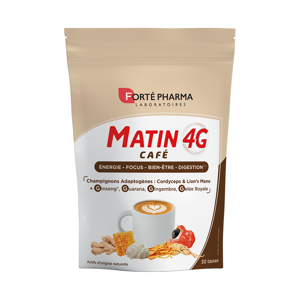 Matin 4G Café Energie Focus Bien-être Digestion