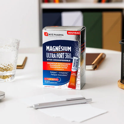 Magnésium Ultra Fort 360 stick orodispersible