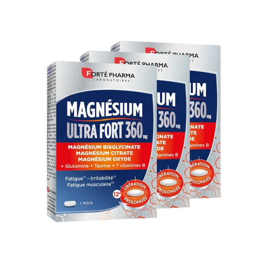 Lot de 3 Magnésium Ultra Fort - Forté Pharma - Lot de 3 Magnésium Ultra Fort - Default Title