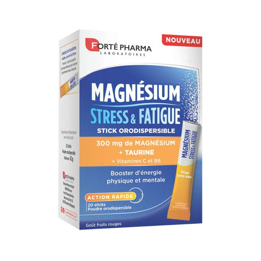 Achetez notre Magnésium stress fatigue booster d'énergie et physique mentale